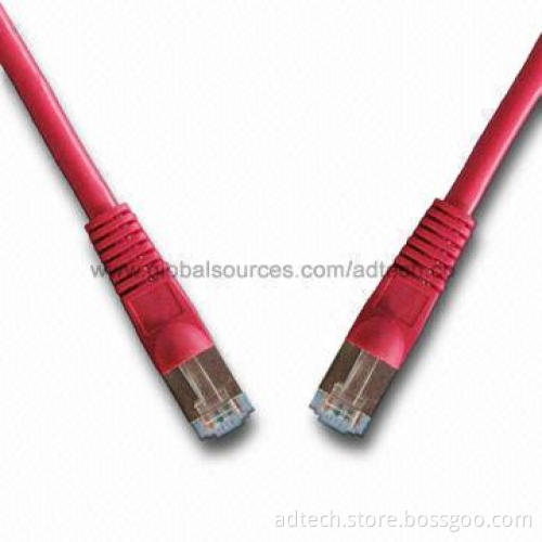 Booted RJ45 CAT5e Snagless FTP Patch Cable with PVC/LSZH Jacket and UL Mark